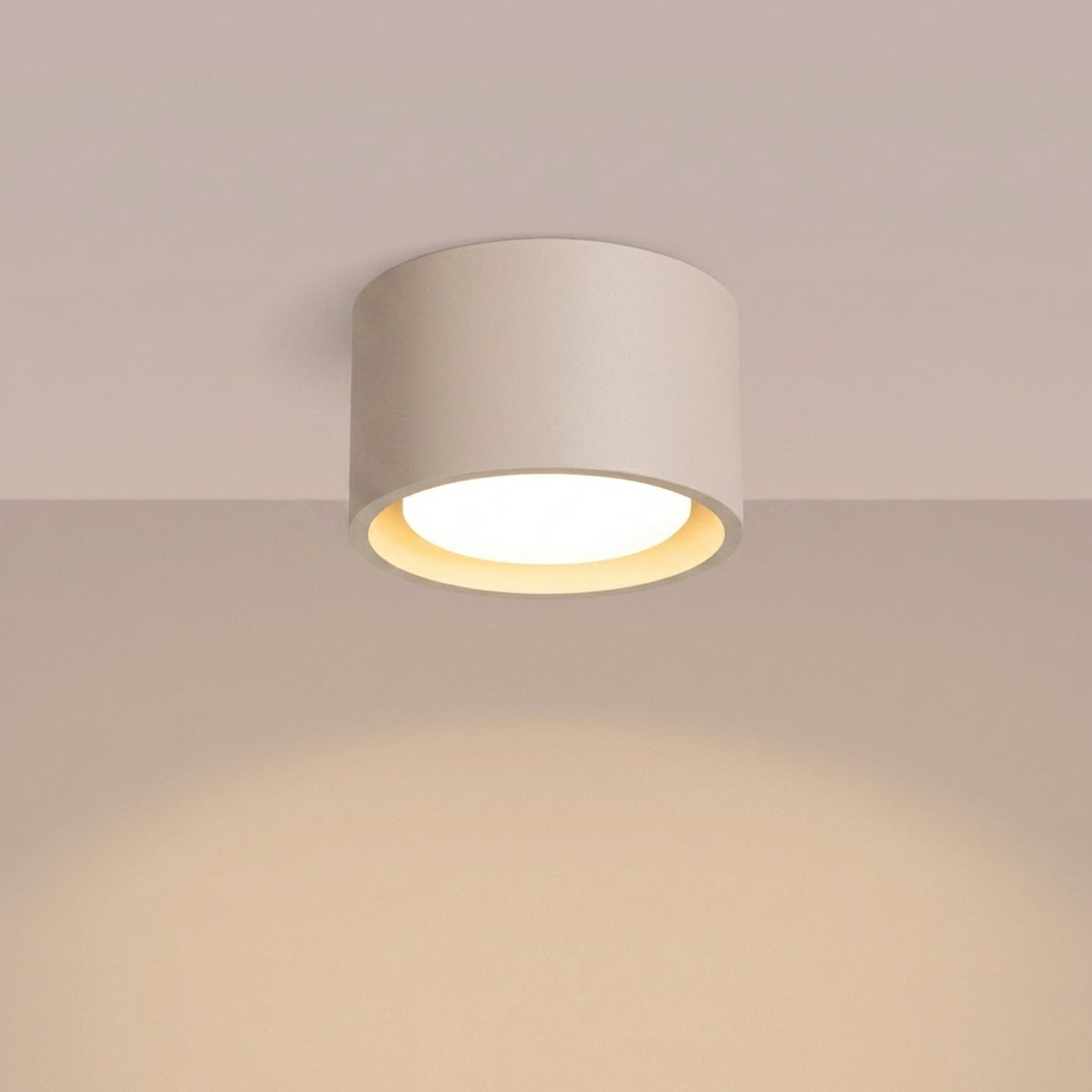 Ceiling lamp MODO 1 taupe Gx53