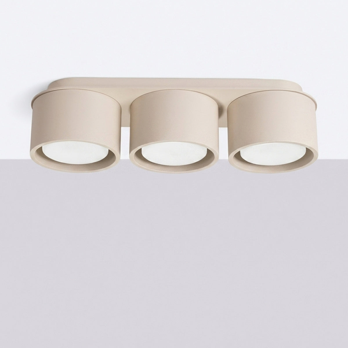 Ceiling lamp MODO 3 taupe Gx53