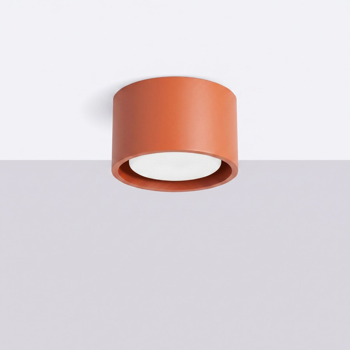 Ceiling lamp MODO 1 red ochre Gx53