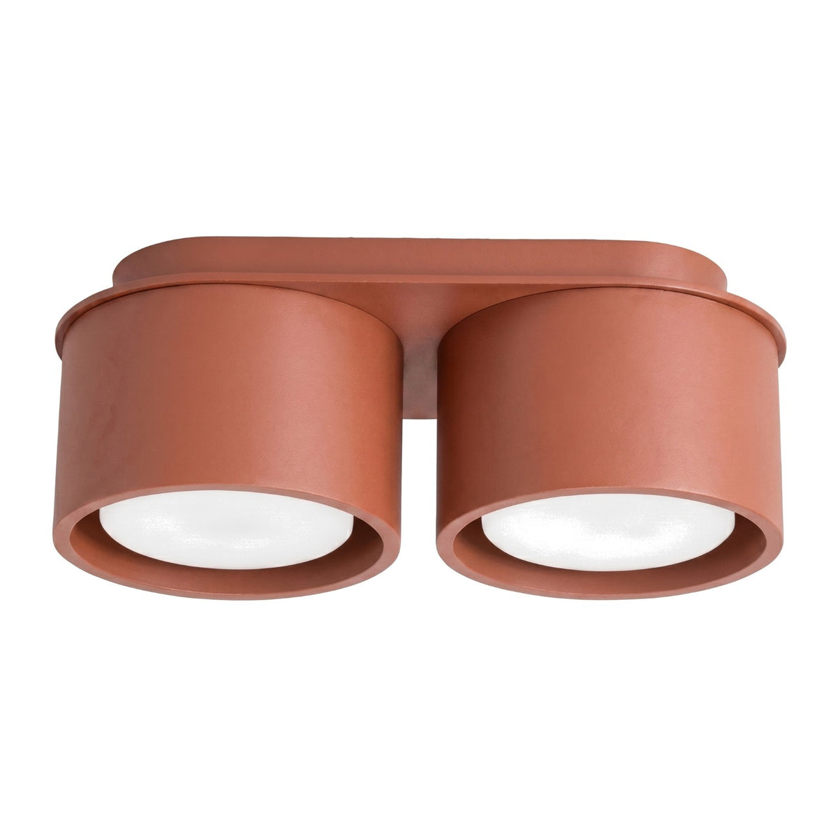 Ceiling lamp MODO 2 red ochre Gx53