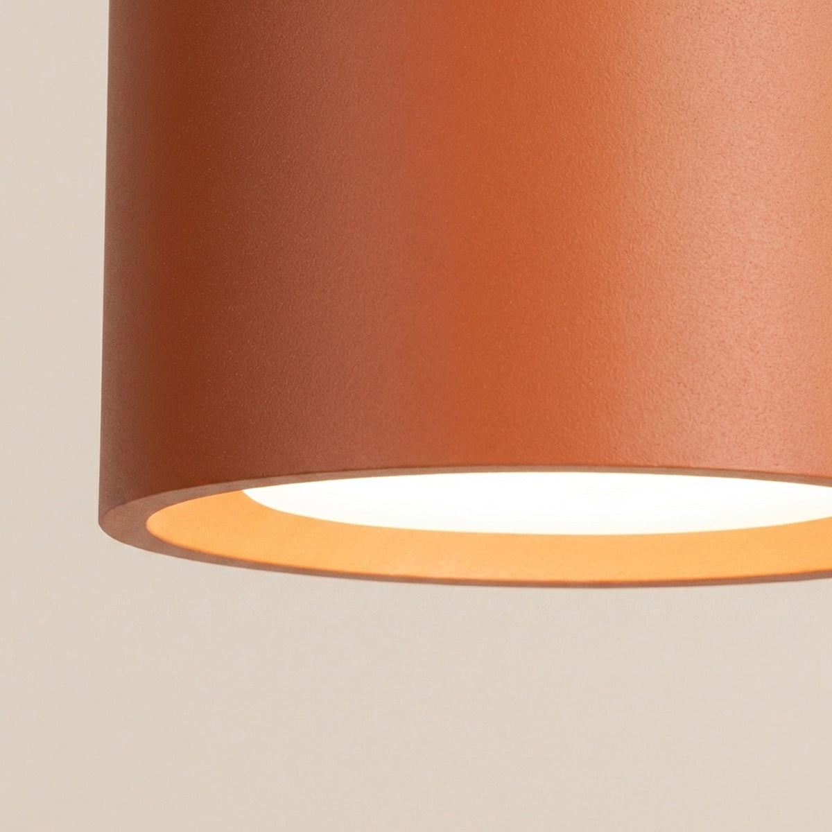 Ceiling lamp MODO 3 red ochre Gx53