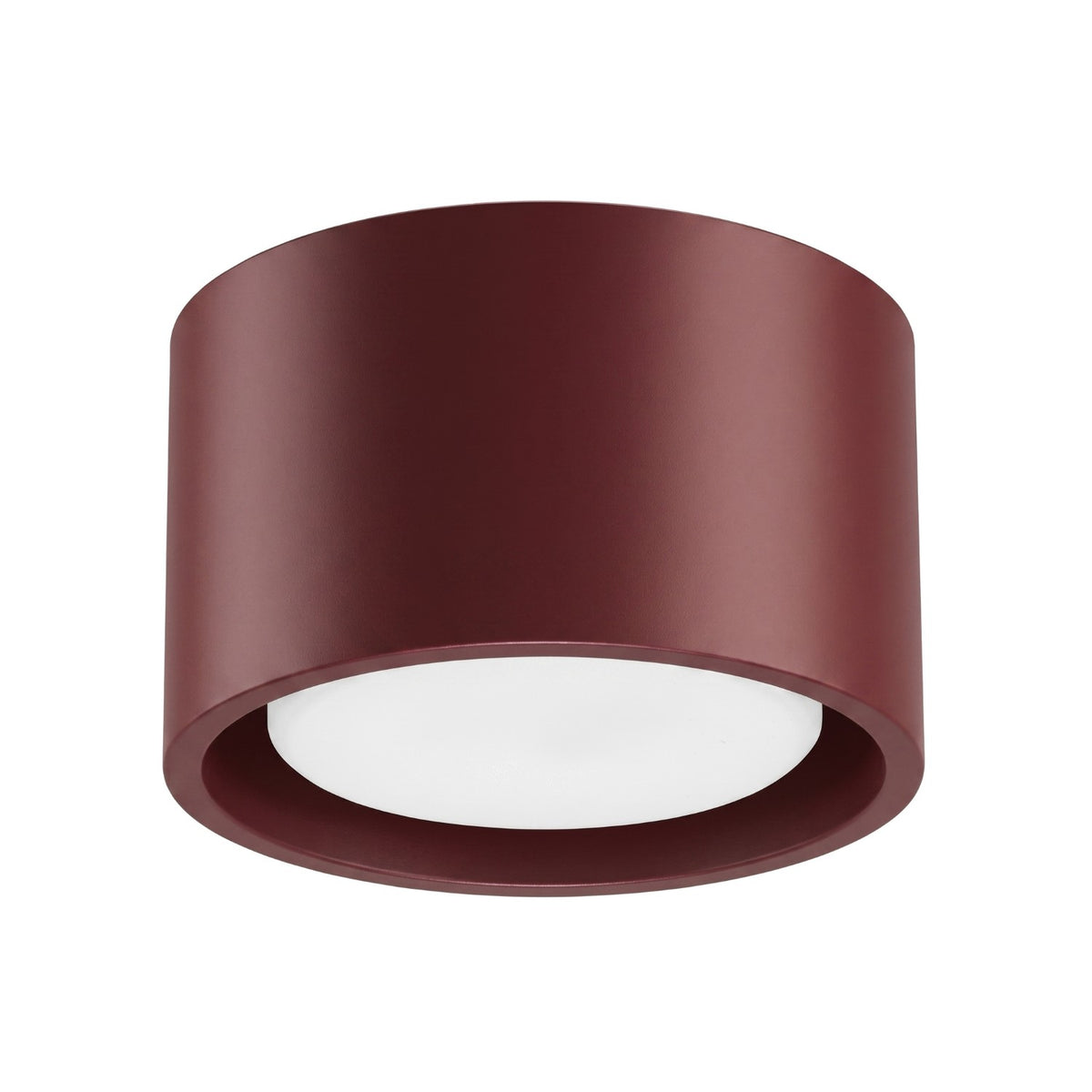 Ceiling lamp MODO 1 burgundy Gx53