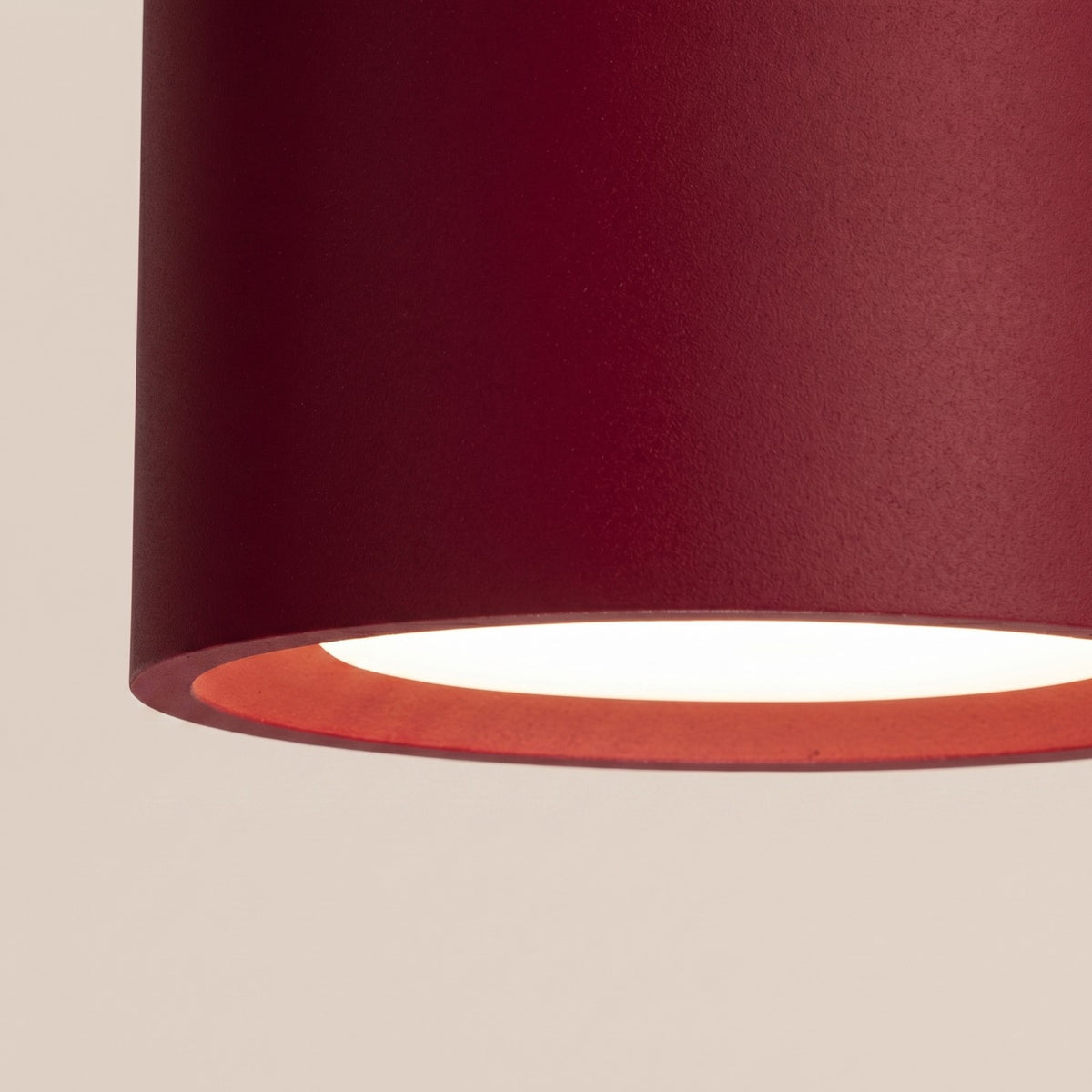 Ceiling lamp MODO 2 burgundy Gx53