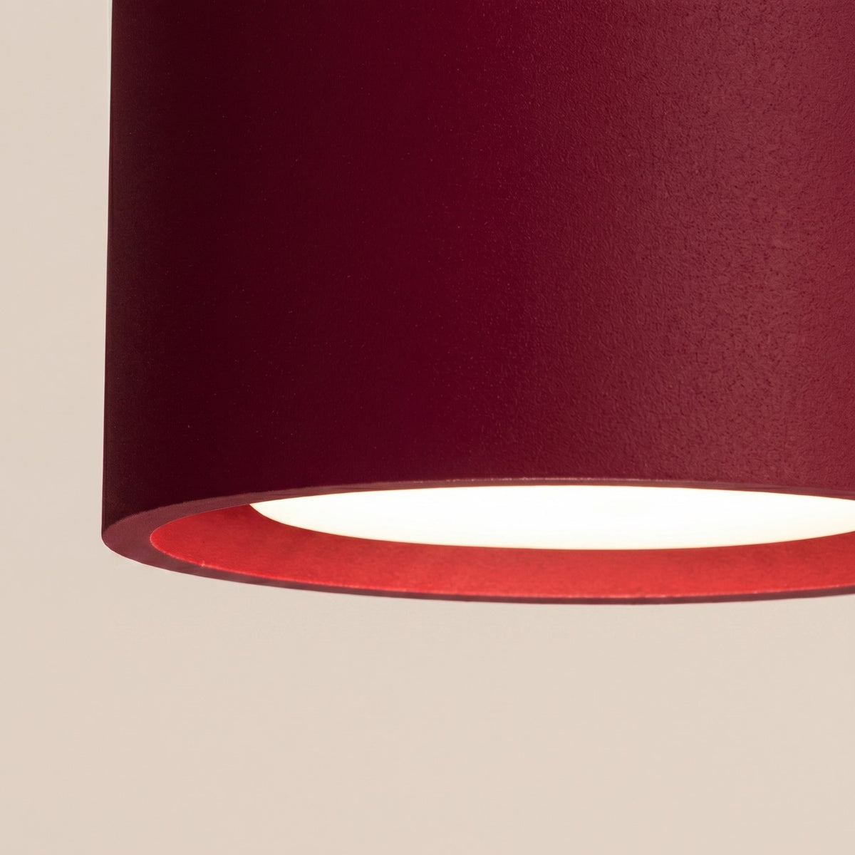 Ceiling lamp MODO 3 burgundy Gx53