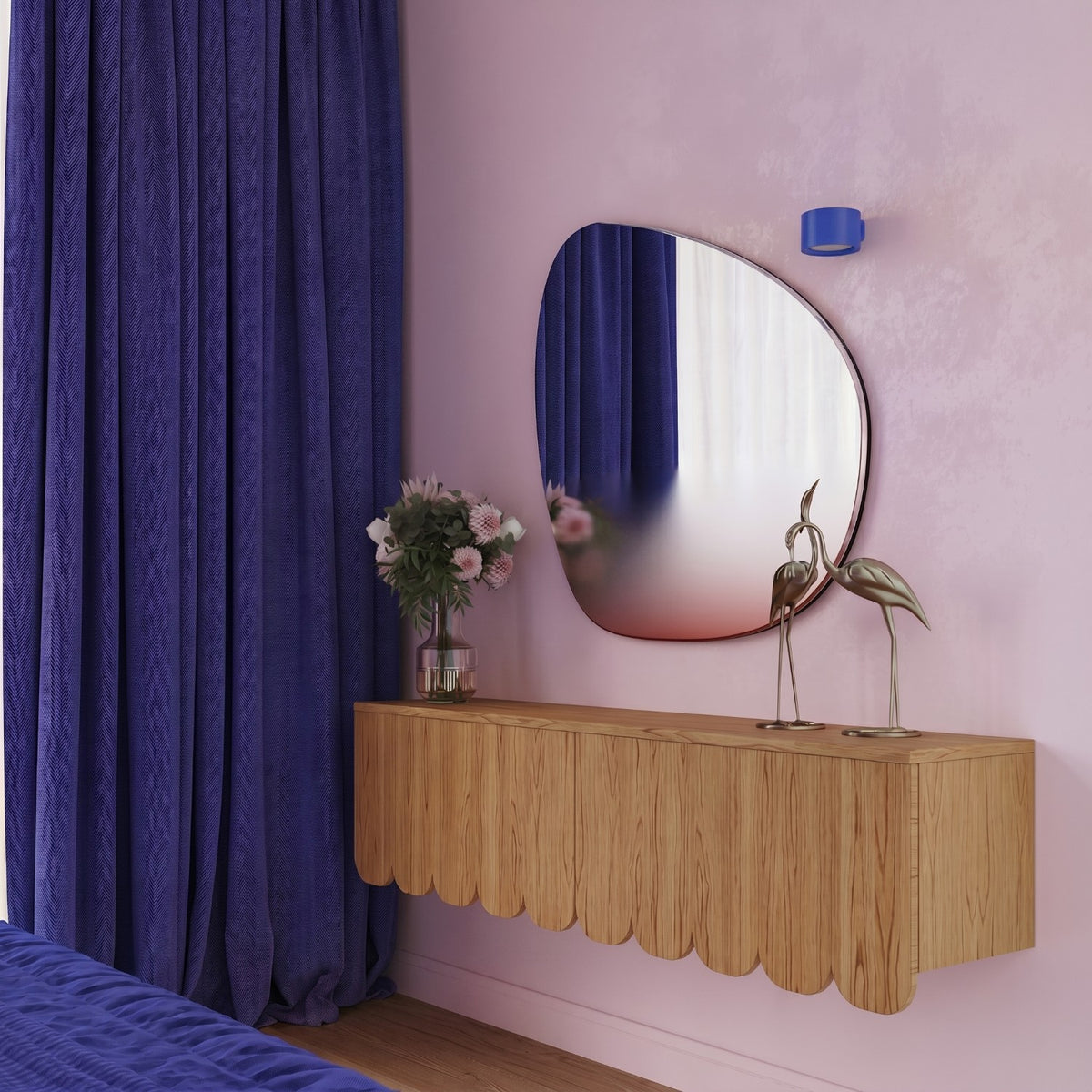 Wall lamp MODO 1 ultramarine Gx53