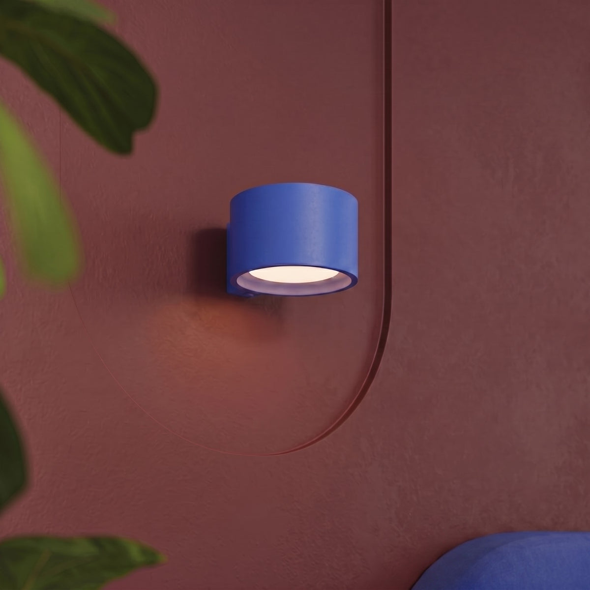 Wall lamp MODO 1 ultramarine Gx53
