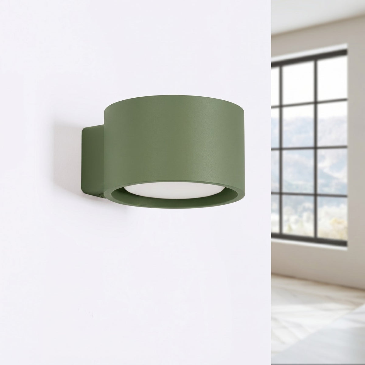 Wall lamp MODO 1 olive green Gx53