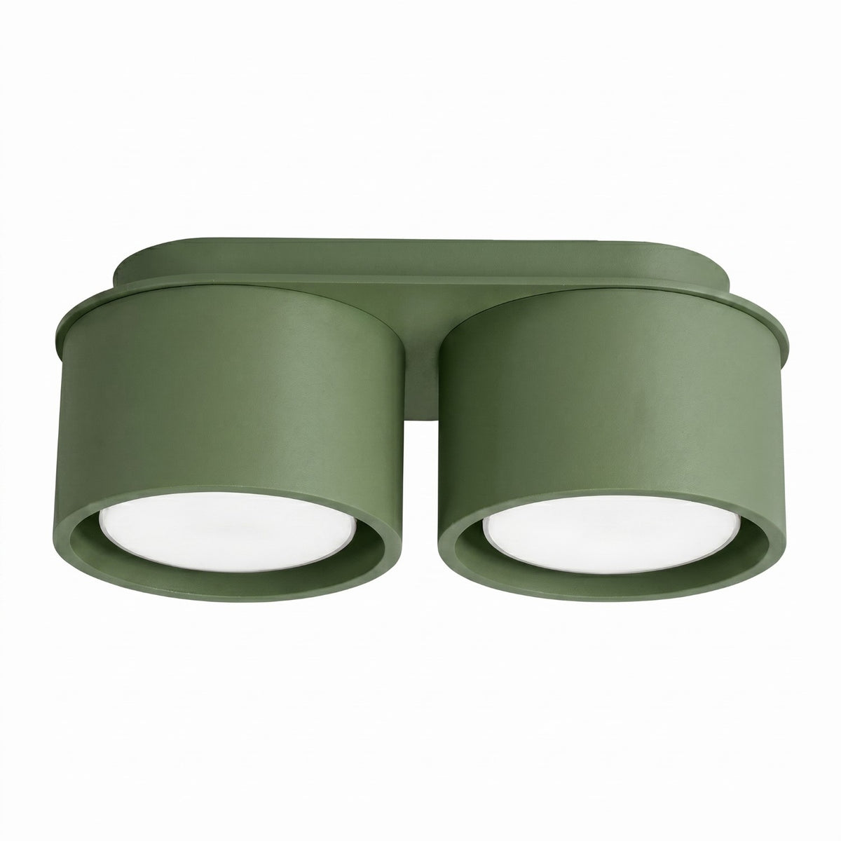 Ceiling lamp MODO 2 olive green Gx53