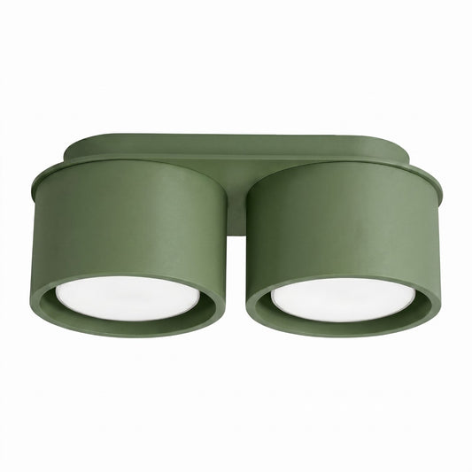 Ceiling lamp MODO 2 olive green Gx53