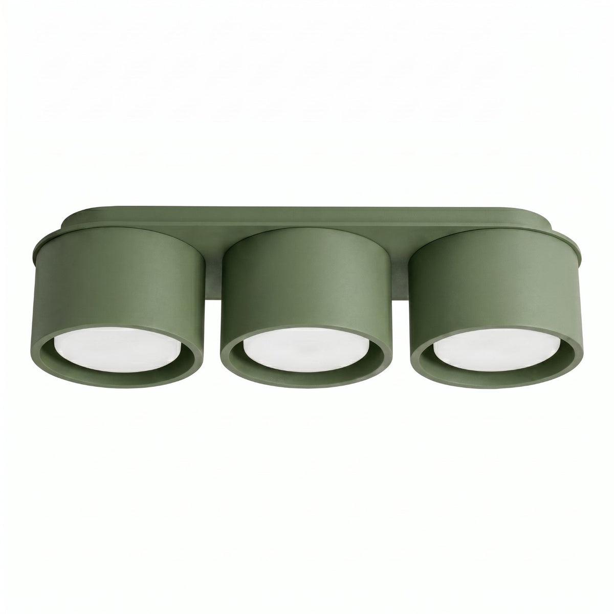 Ceiling lamp MODO 3 olive green Gx53