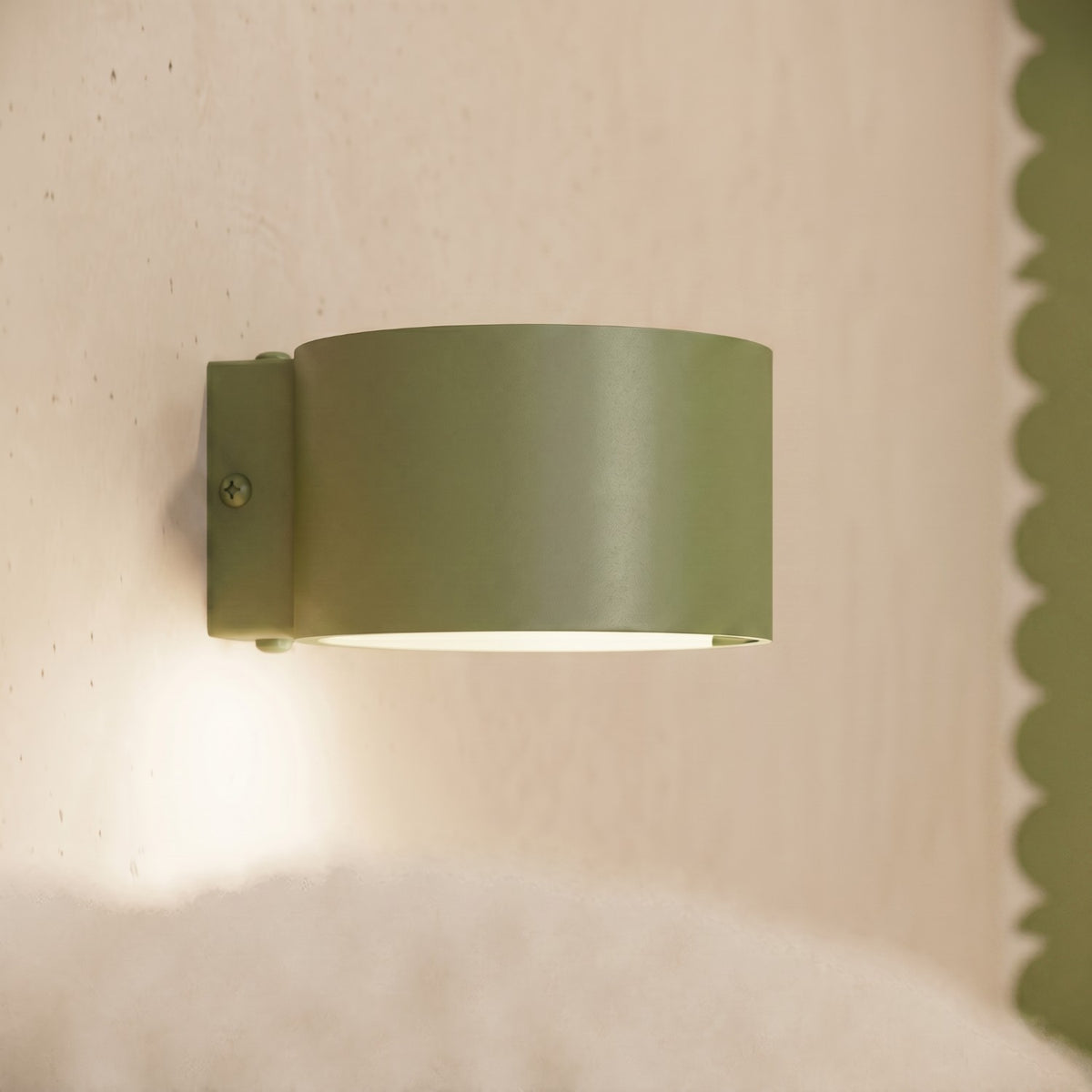 Ceiling lamp MODO 3 olive green Gx53