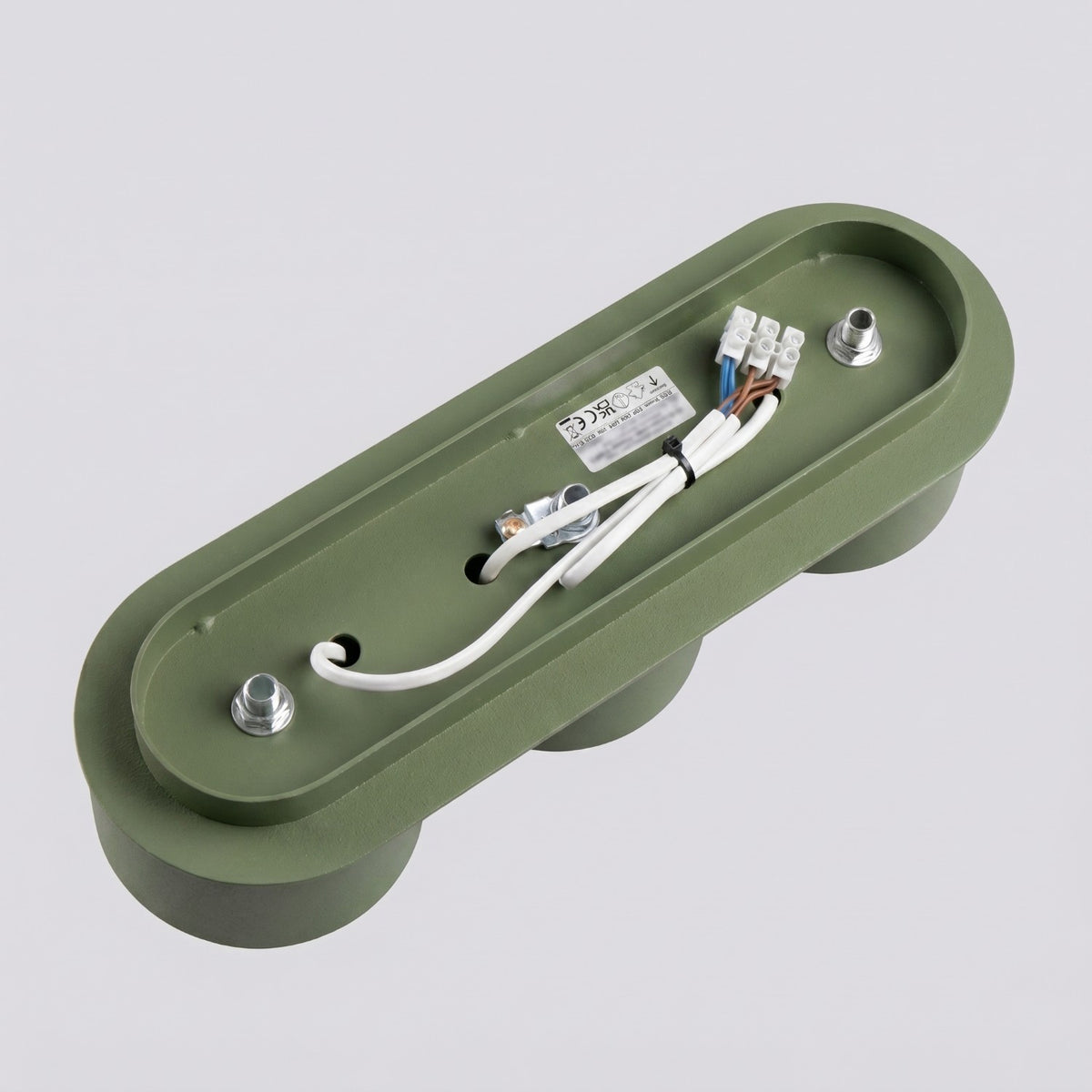 Ceiling lamp MODO 3 olive green Gx53