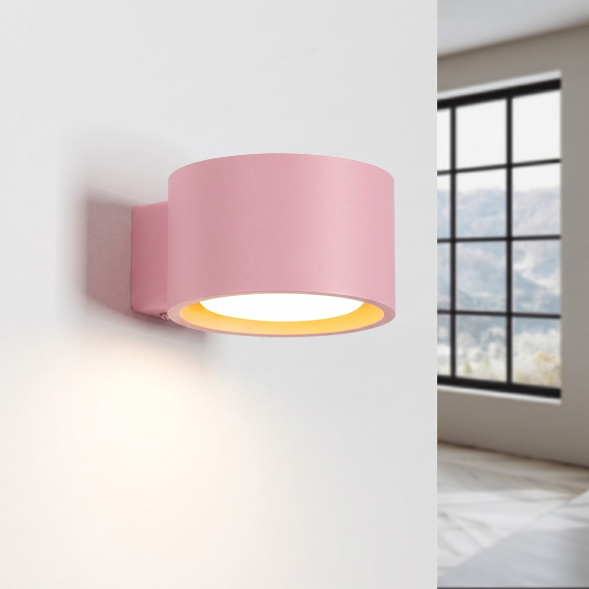 Wall lamp MODO 1 pink Gx53