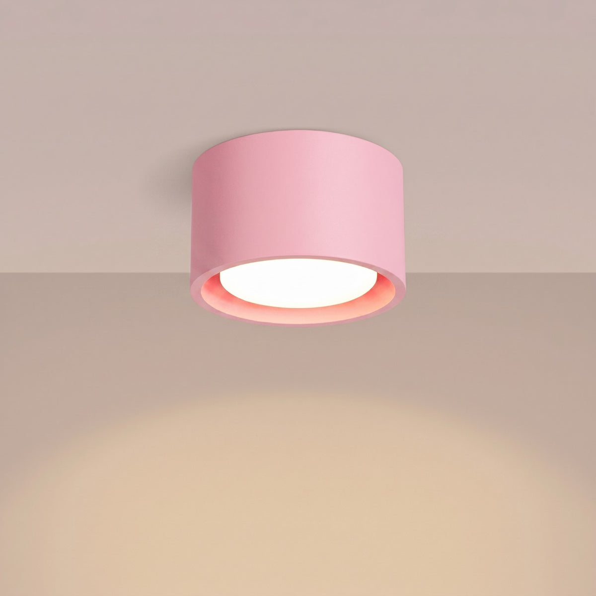 Ceiling lamp MODO 1 pink Gx53