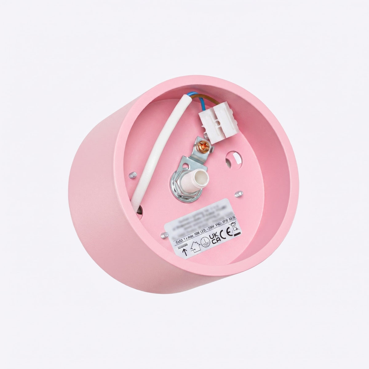 Ceiling lamp MODO 1 pink Gx53