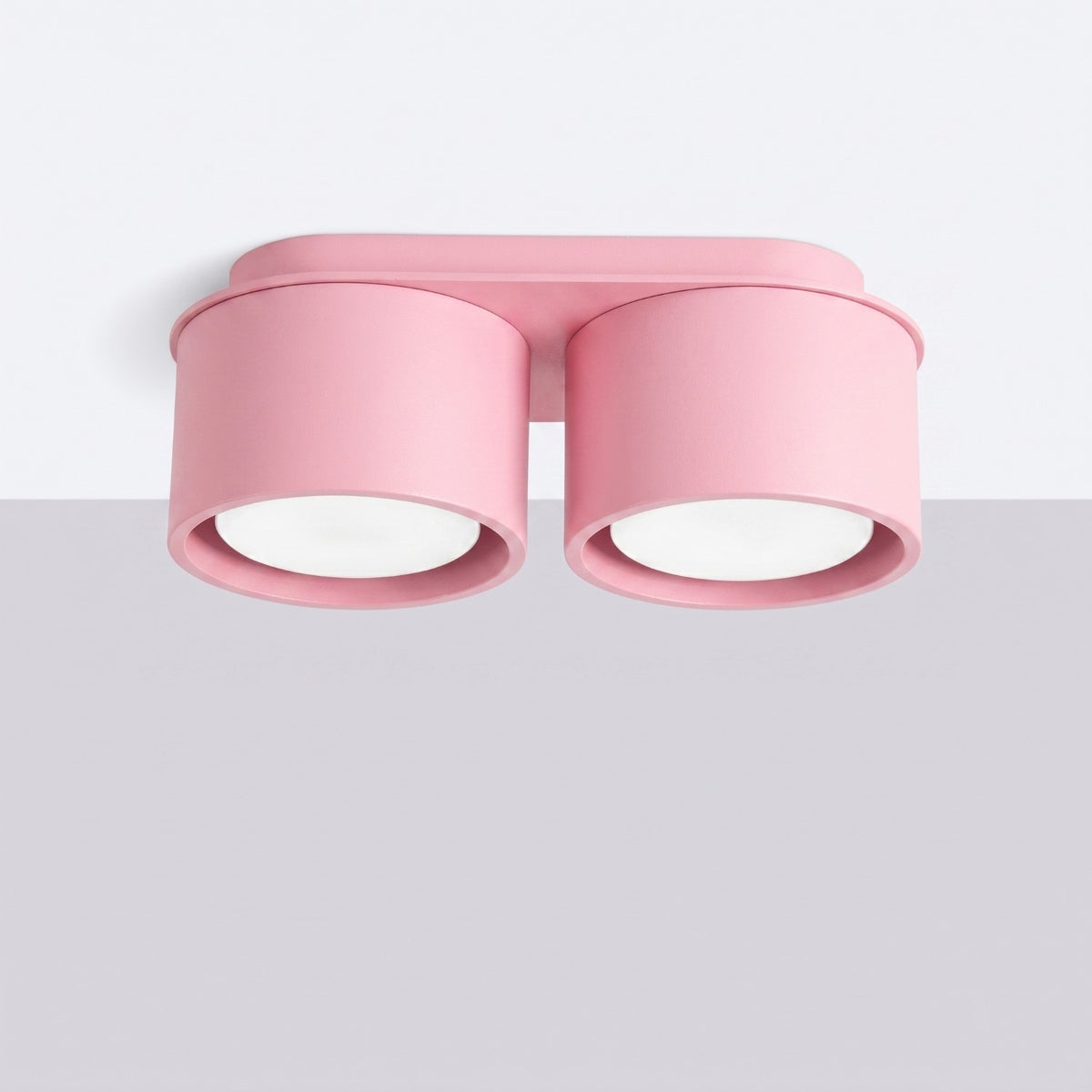 Ceiling lamp MODO 2 pink Gx53