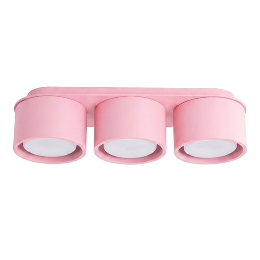 Ceiling lamp MODO 3 pink Gx53