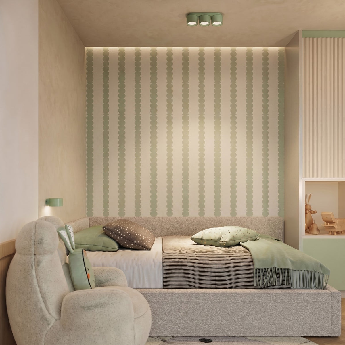 Ceiling lamp MODO 2 sage Gx53