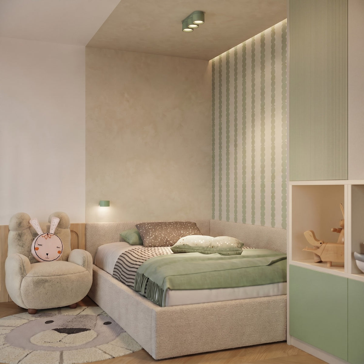 Ceiling lamp MODO 2 sage Gx53