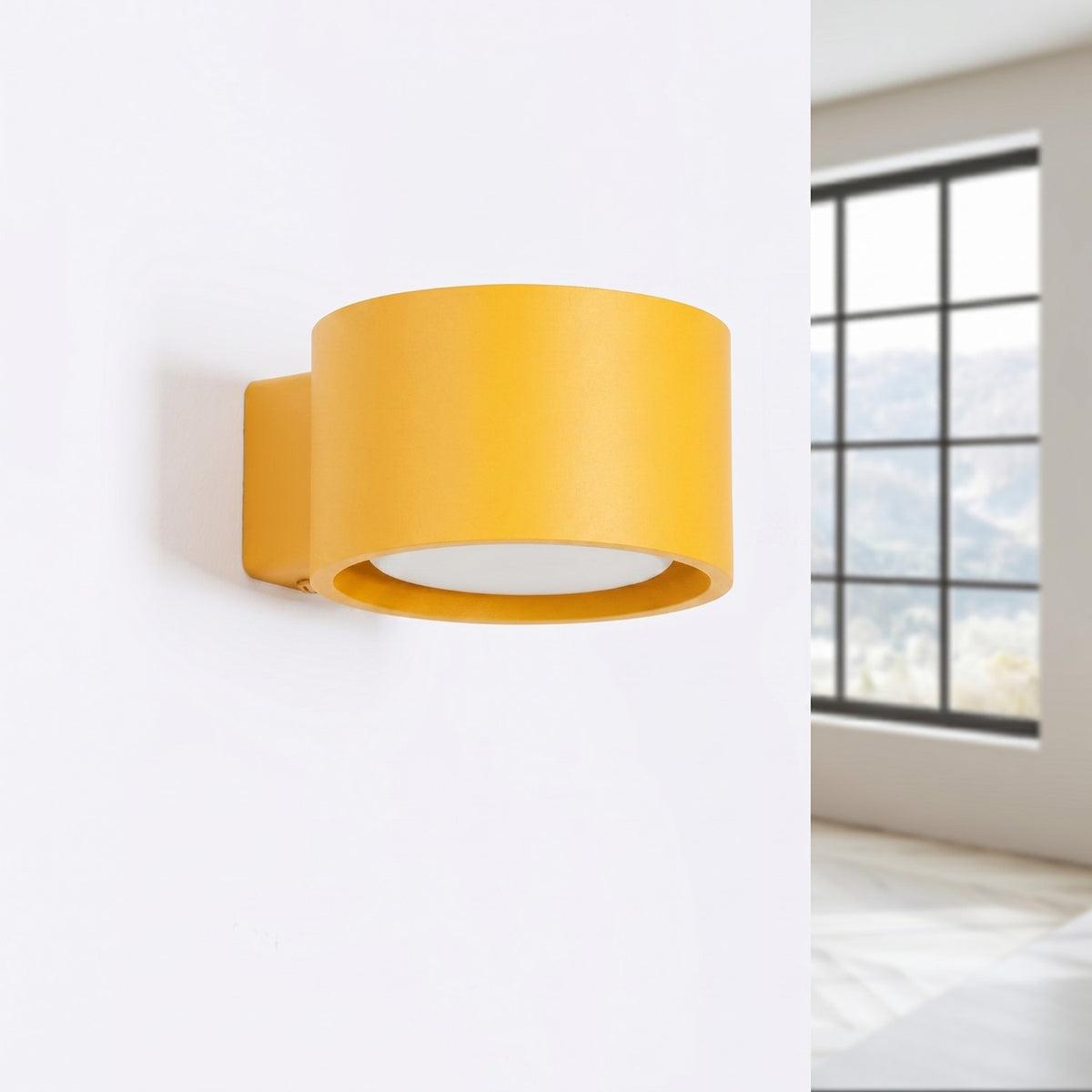 Wall lamp MODO 1 yellow Gx53