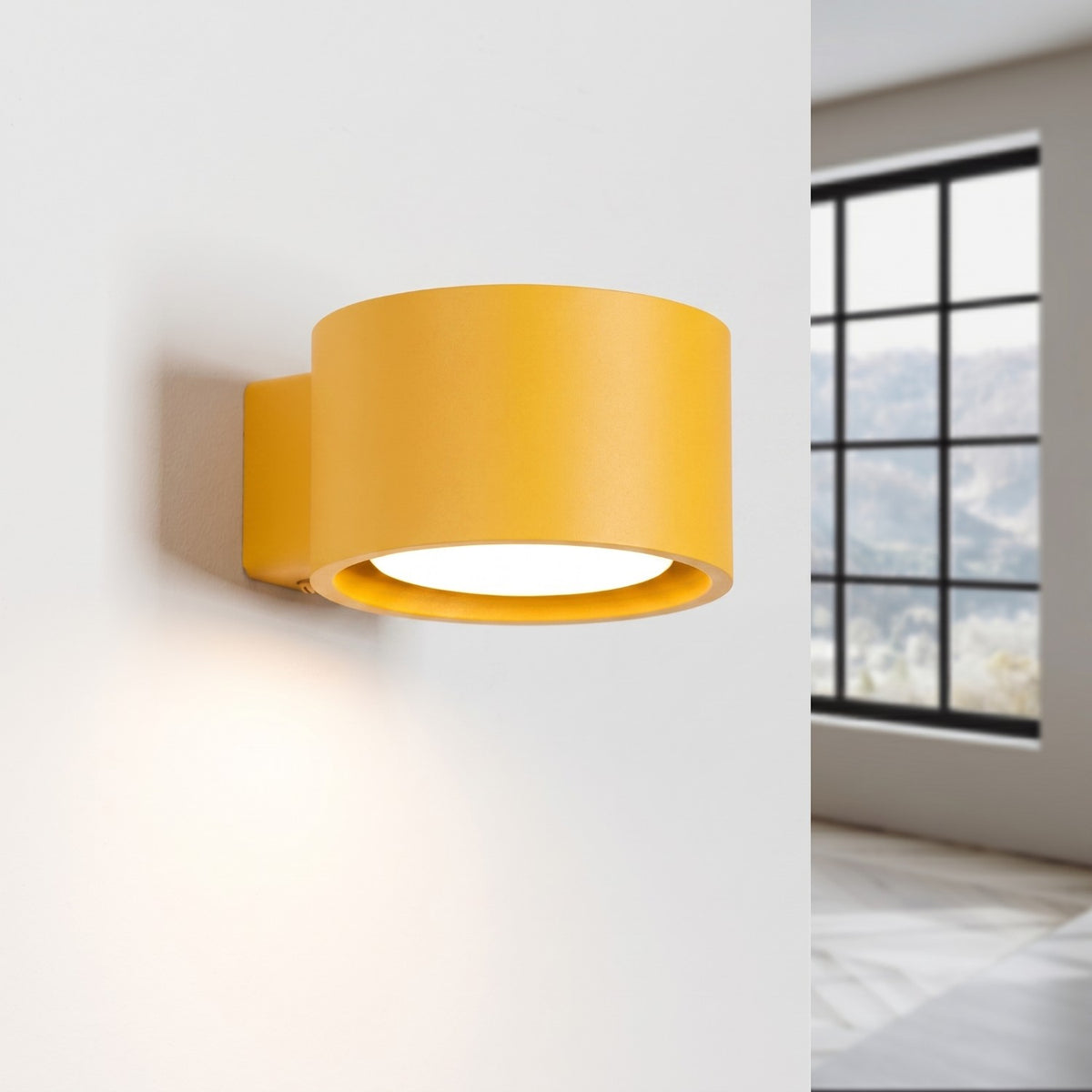Wall lamp MODO 1 yellow Gx53