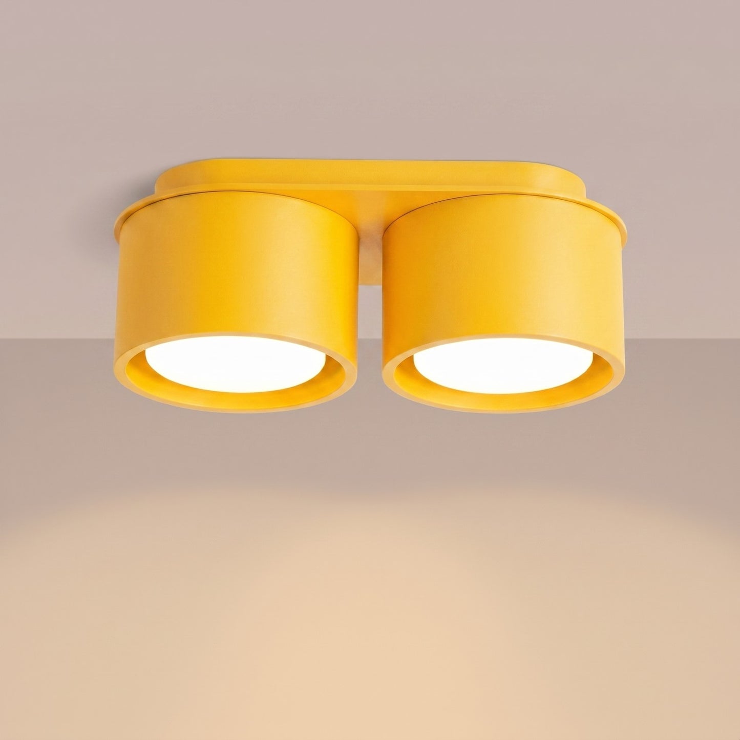 Ceiling lamp MODO 2 yellow Gx53