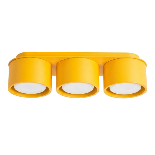 Ceiling lamp MODO 3 yellow Gx53