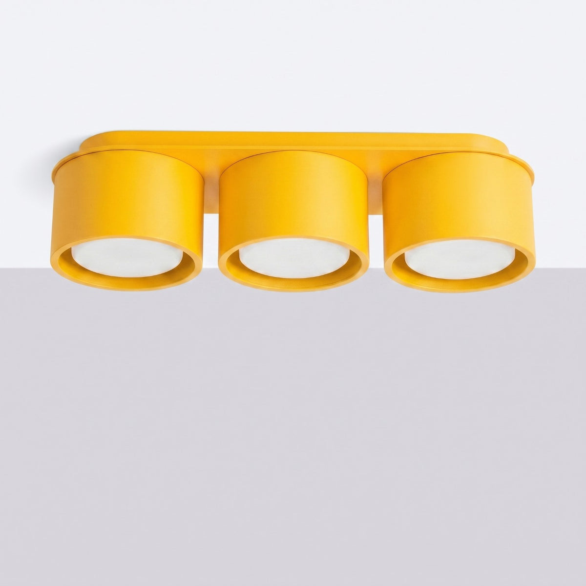 Ceiling lamp MODO 3 yellow Gx53