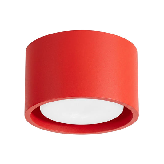 Ceiling lamp MODO 1 red Gx53