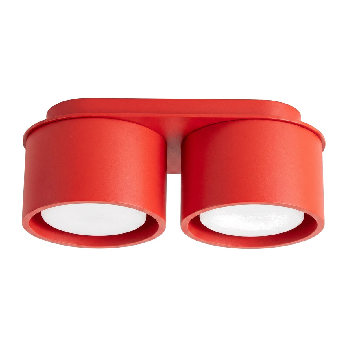 Ceiling lamp MODO 2 red Gx53