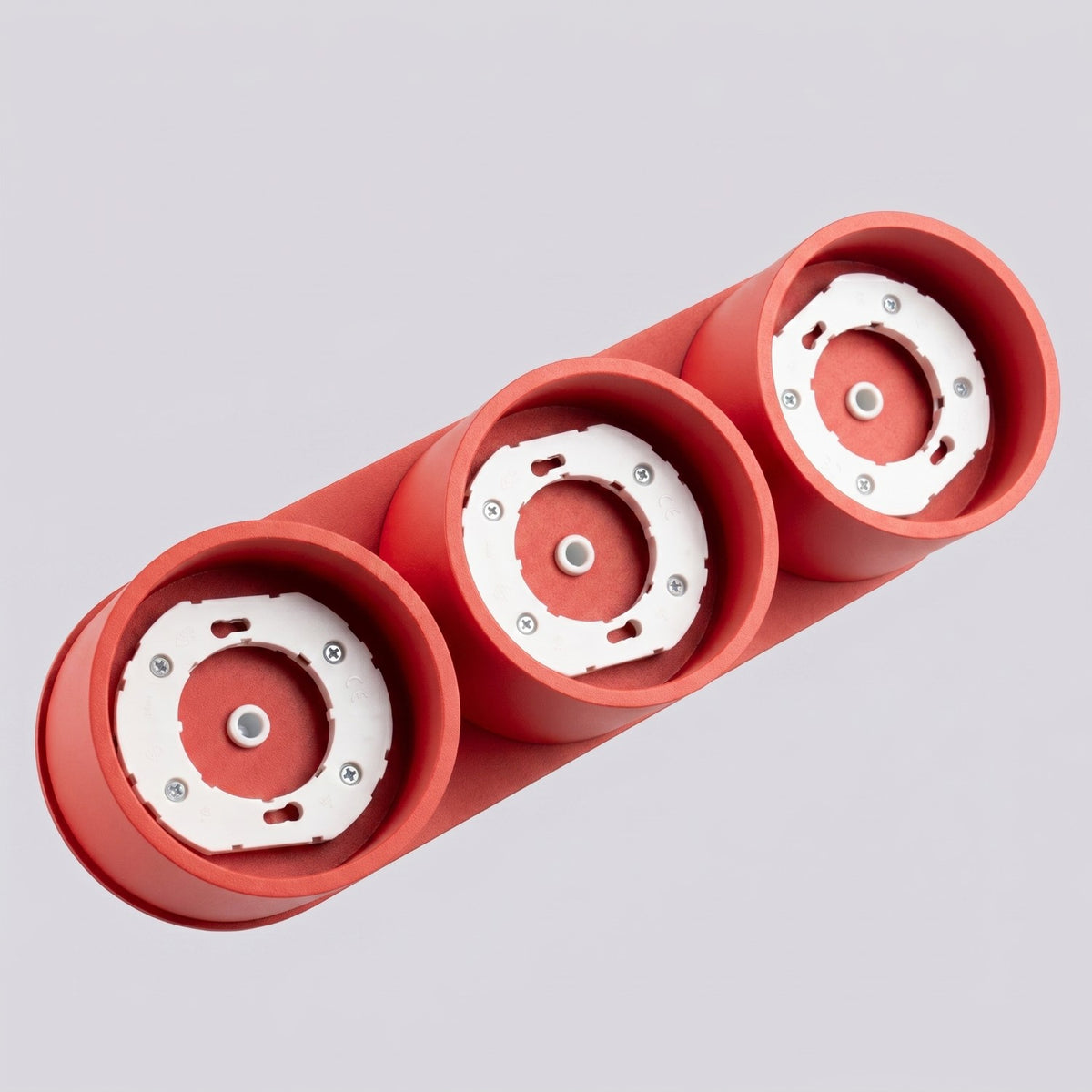 Ceiling lamp MODO 3 red Gx53