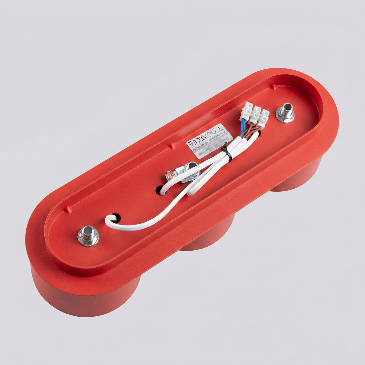 Ceiling lamp MODO 3 red Gx53