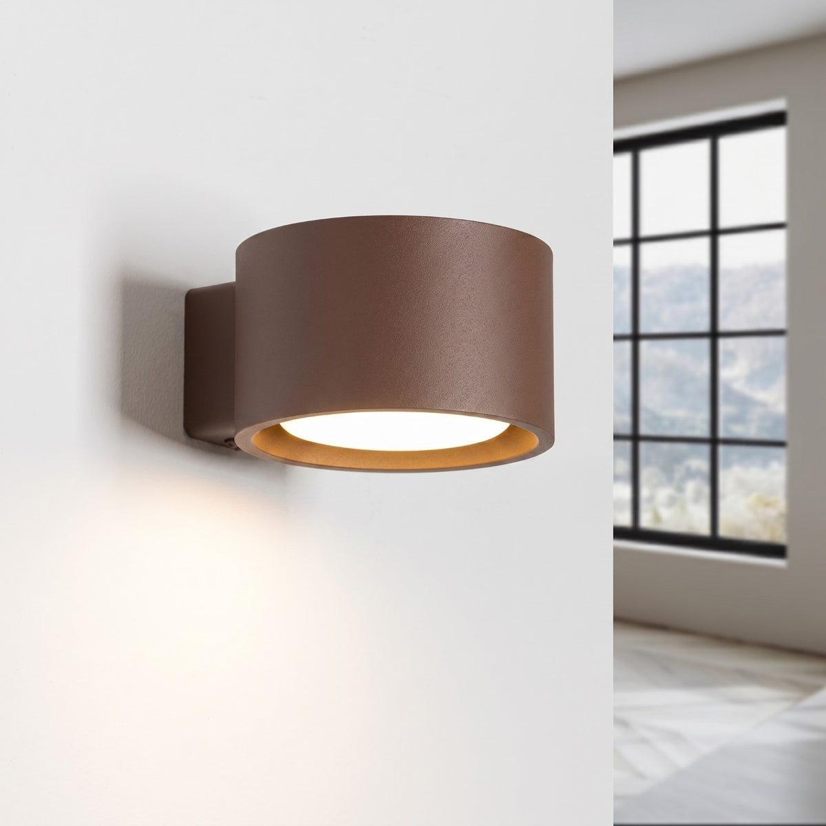 Wall lamp MODO 1 brown Gx53