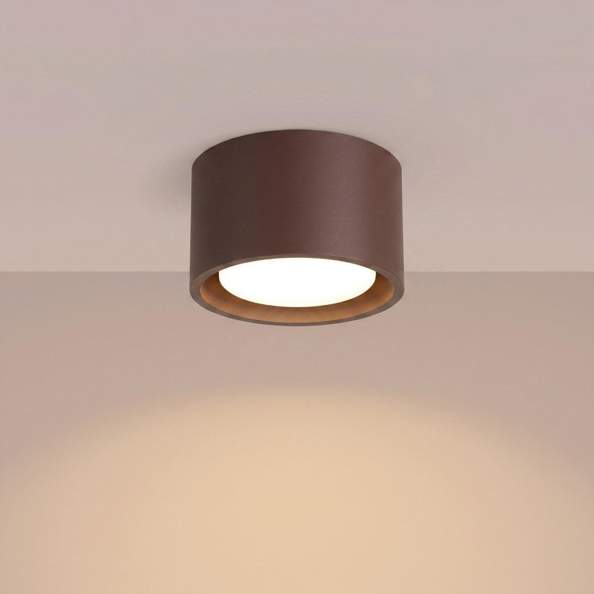 Ceiling lamp MODO 1 brown Gx53