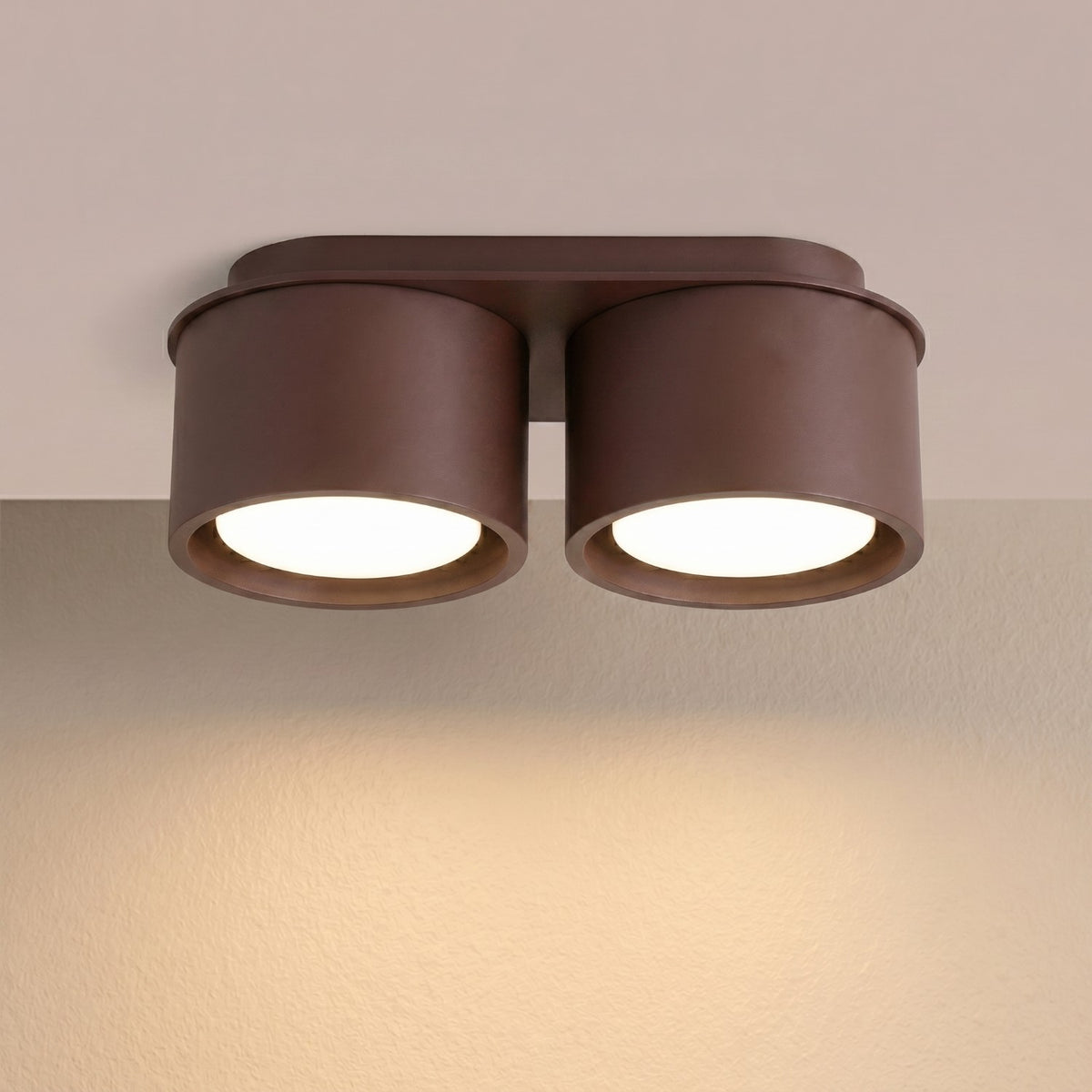 Ceiling lamp MODO 2 brown Gx53