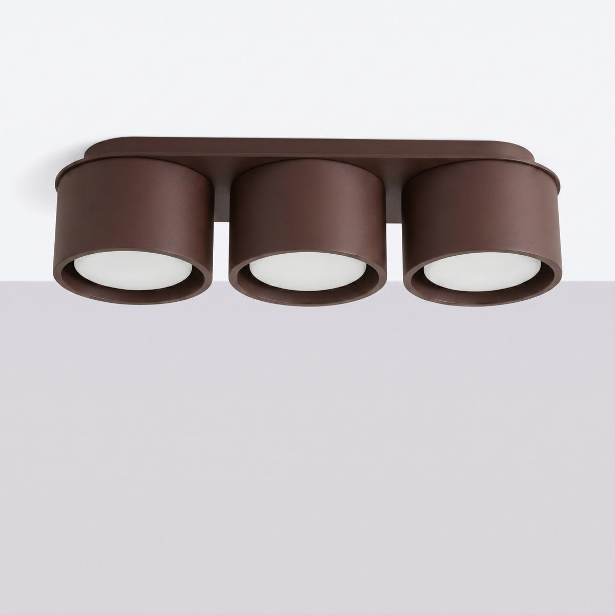 Ceiling lamp MODO 3 brown Gx53