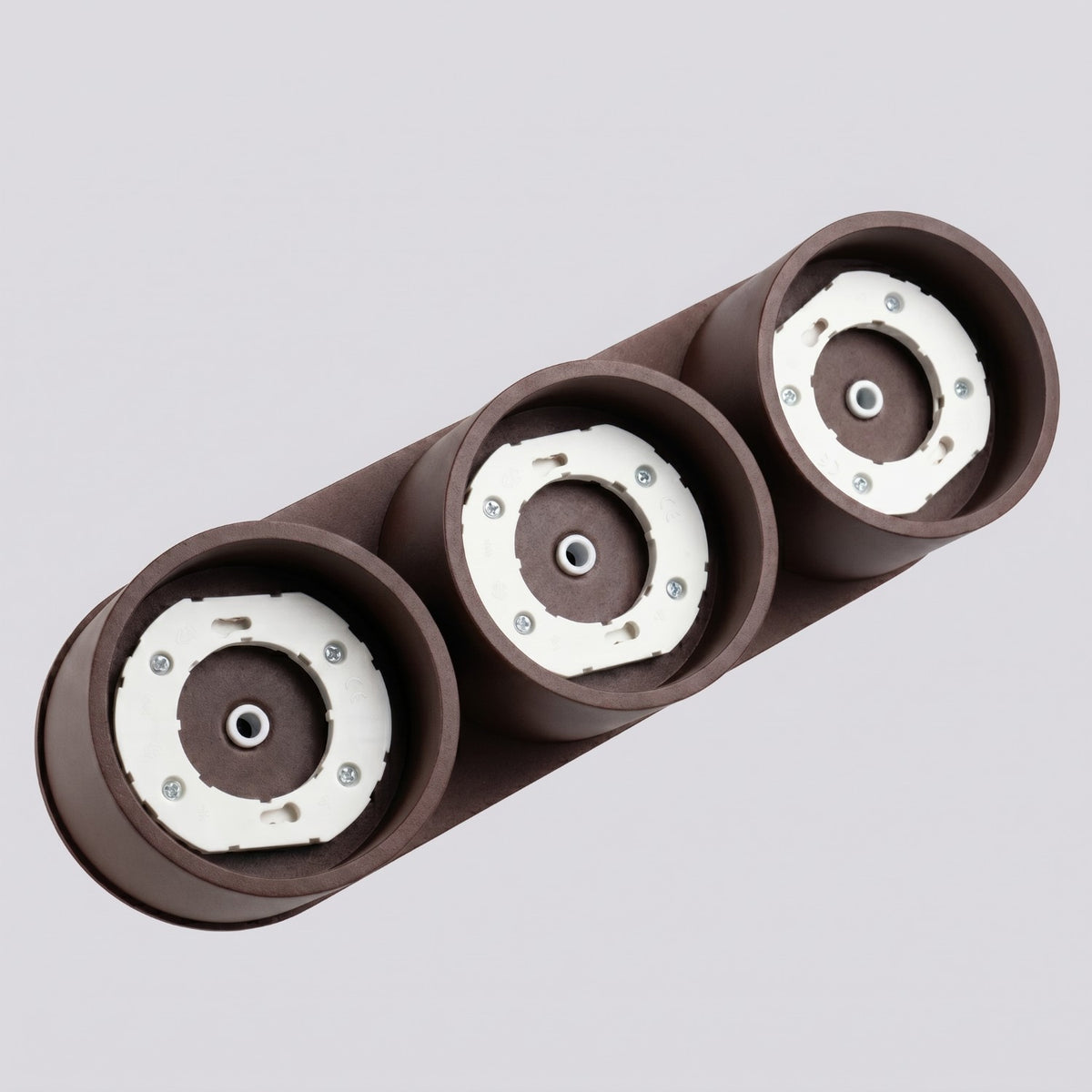 Ceiling lamp MODO 3 brown Gx53