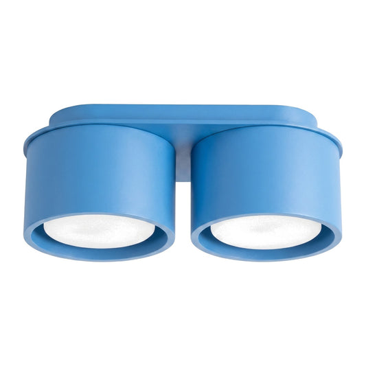 Ceiling lamp MODO 2 azure Gx53