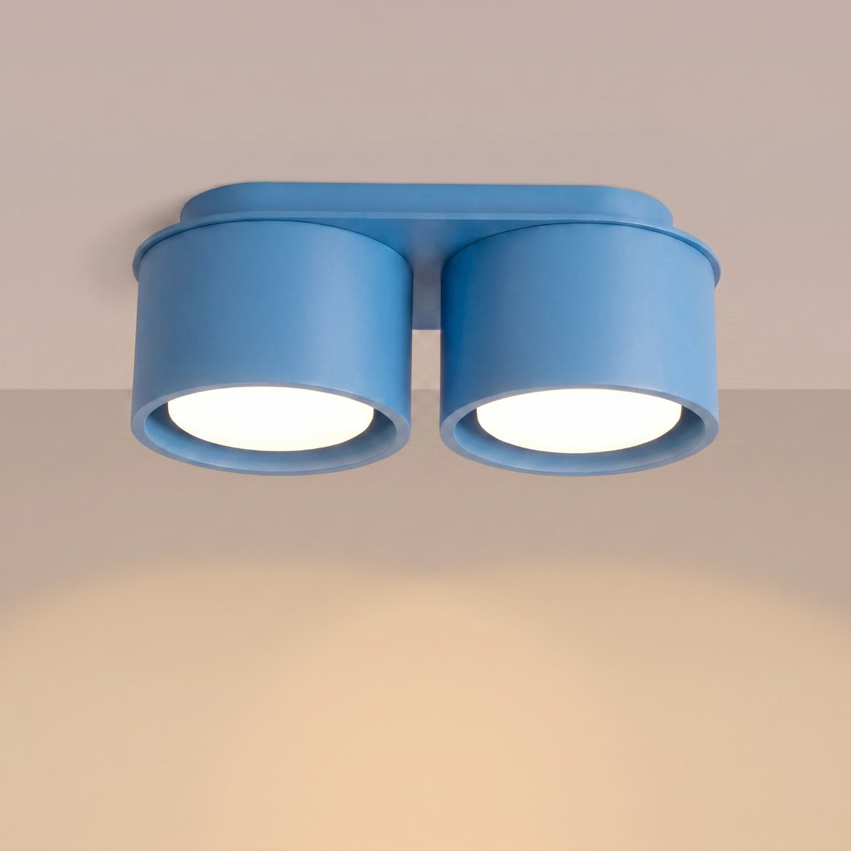 Ceiling lamp MODO 2 azure Gx53