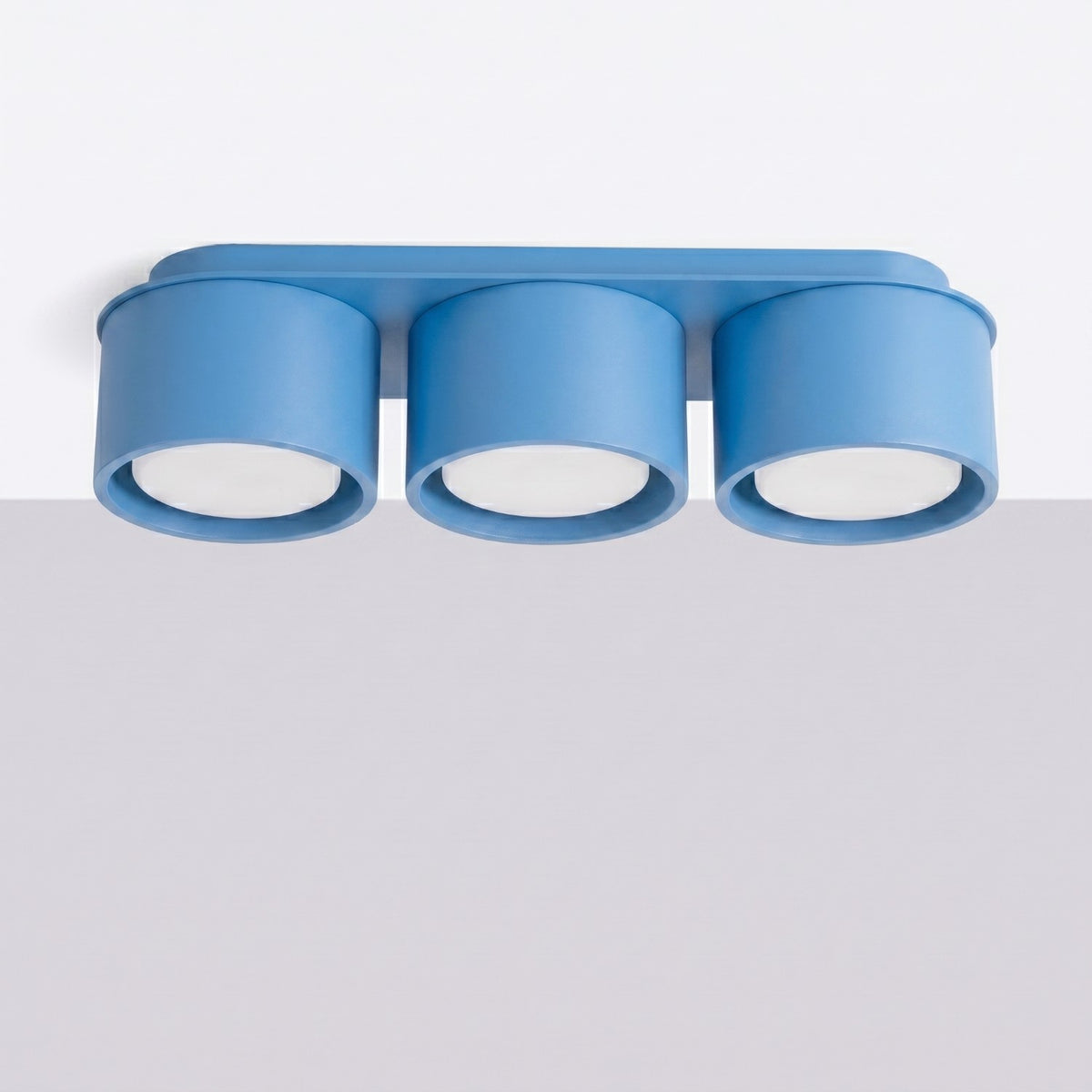 Ceiling lamp MODO 3 azure Gx53