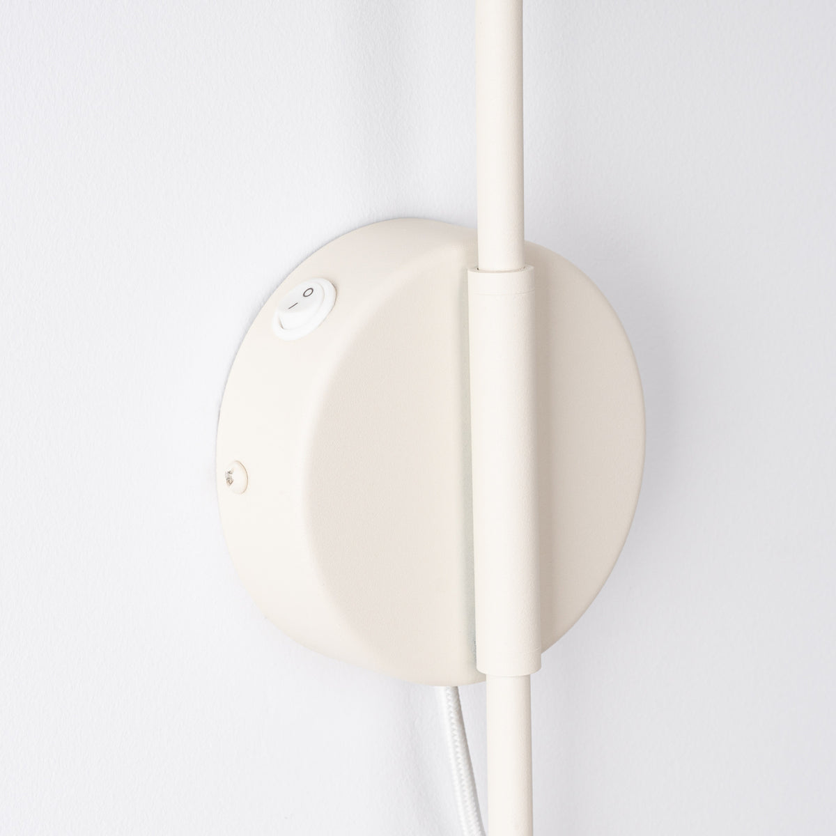 Wall lamp NOX 1 beige with a switch