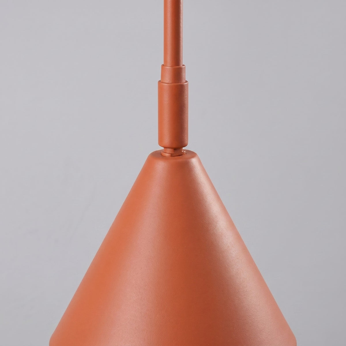 Wall lamp NOX 2 red ochre with a switch