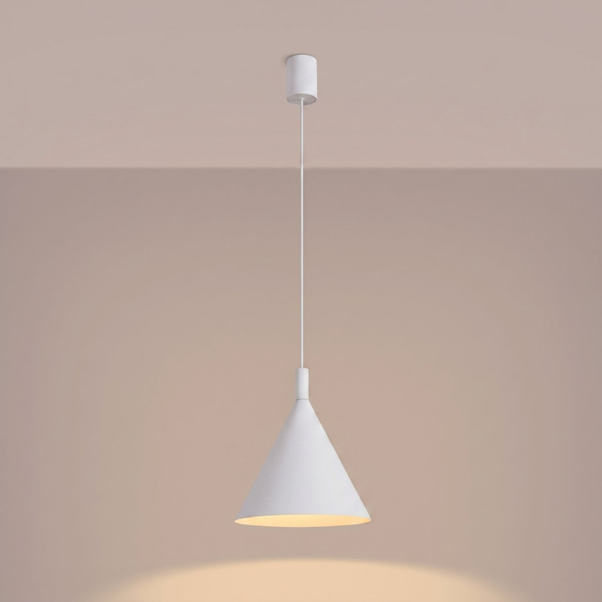 Pendant lamp NOX 25 white
