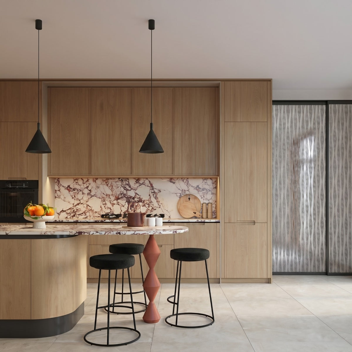 Pendant lamp NOX 25 black