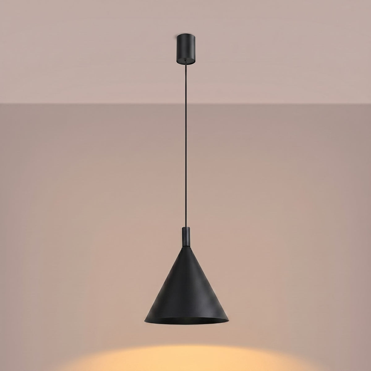 Pendant lamp NOX 25 black