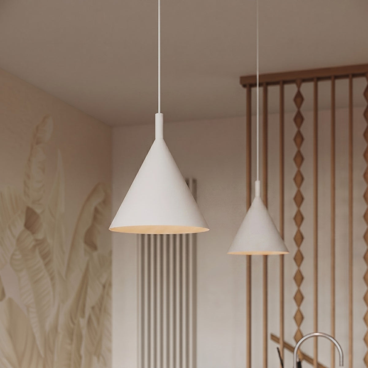 Pendant lamp NOX 25 beige