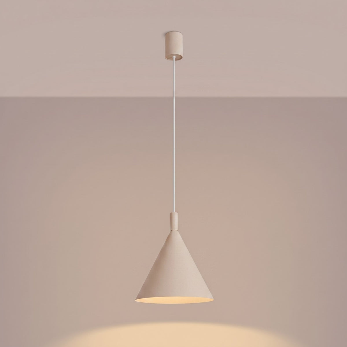 Pendant lamp NOX 25 beige