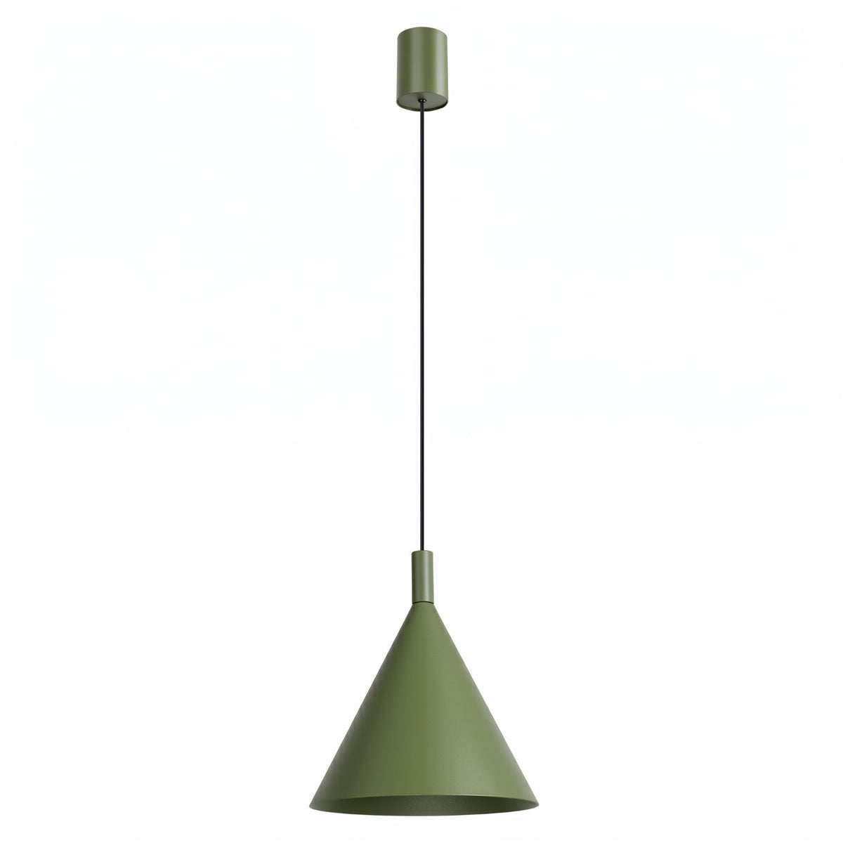 Pendant lamp NOX 25 olive green
