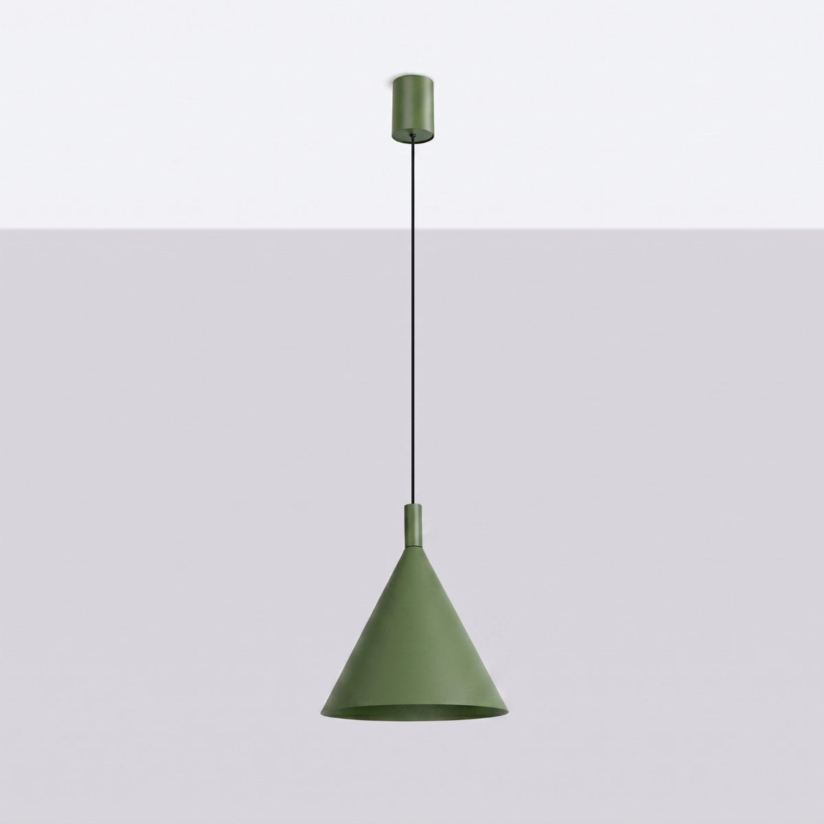 Pendant lamp NOX 25 olive green