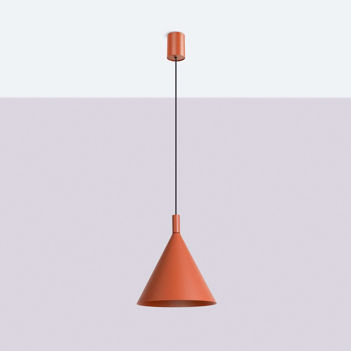 Pendant lamp NOX 25 red ochre